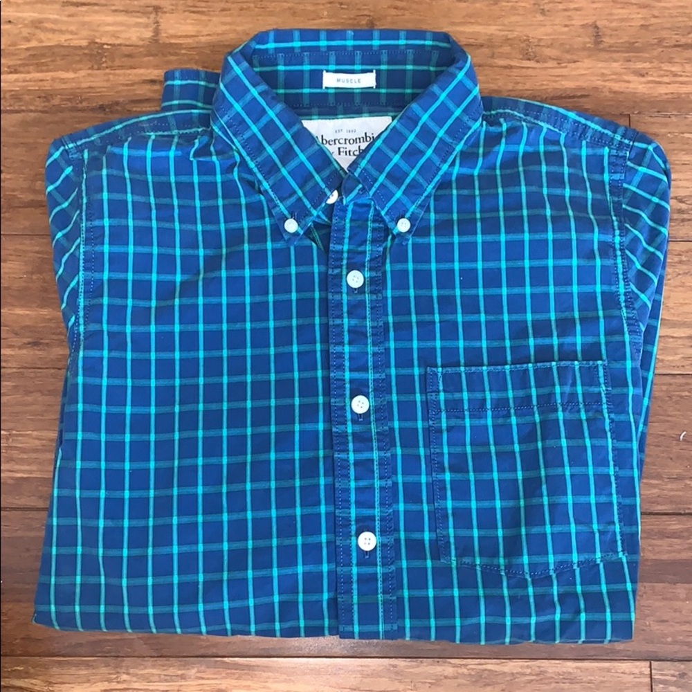 Abercrombie & Fitch Heavy Cotton Button Up